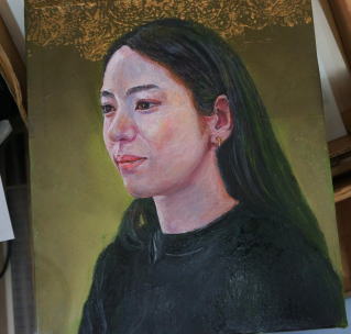 吉田肖像画塾参加者肖像画作品